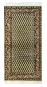 Indian Rug 2'5" x 4'8" (0.74 x 1.42 M)