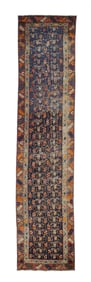 Antique North West Persian Long Rug 2'11'' x 13'6'' (0.89 x 4.11 M)