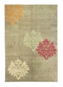 Vintage Nepal Rug 6'2" x 9'2" (1.88 x 2.79 M)