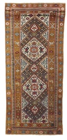 Antique Persian Sarab Rug 3'7" x 8' (1.09 x 2.44 M)