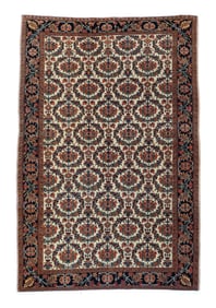 Antique Persian Farahan Sarouk Rug 4'5" x 6'10" (1.35 x 2.08 M)