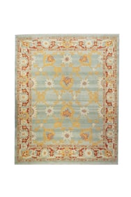 Turkish Oushak Rug 8' x 10' (2.44 x 3.05 M)