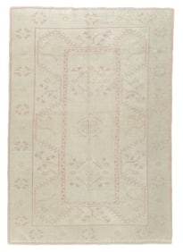 Turkish Oushak Rug 3'11" x 5'7" (1.19 x 1.70 M)