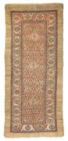 Antique Persian Sarab Long Rug 4'1" x 9'3" (1.24 x 2.82 M)