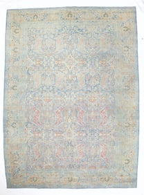 Fine Antique Persian Sultanabad Mahal Rug 9'2" x 12'7" (2.79 x 3.84 M)