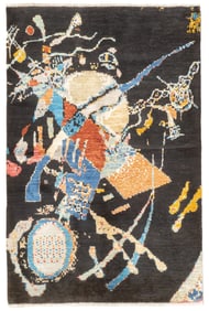 Fine Contemporary Rug 4' x 5'10" (1.22 x 1.78 M)