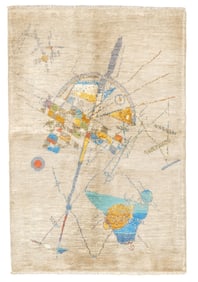 Contemporary Rug 4'1" x 6' (1.24 x 1.83 M)