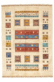 Fine Persian Gabbeh Rug 5' x 6'9" (1.52 x 2.06 M)