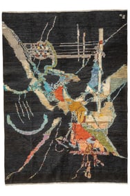 Fine Contemporary Rug 5'6" x 7'7" (1.68 x 2.31 M)