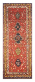 Fine Antique Persian Foundation Lori Hallway Rug 4'7" x 11'4" (1.40 x 3.45 M)