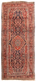Antique Persian Heriz Serapi Rug 5'0'' x 11'6'' (1.52 x 3.51 M)