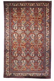 Vintage Persian Mahal Rug 10'3" x 16'10" (3.12 x 5.13 M)