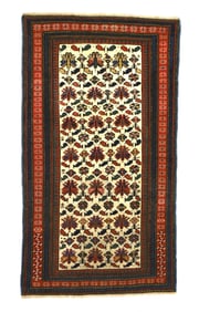 Antique Caucasian Kuba Rug 2'11" x 5'3" (0.89 x 1.60 M)
