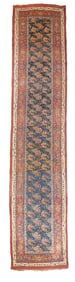 Antique Persian Bidjar Long Rug 3'9'' x 18'2'' (1.14 x 5.54 M)