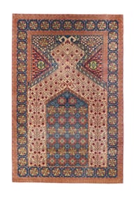 Antique Persian Mohtasham Kashan Rug 4'7" x 7' (1.40 x 2.13 M)