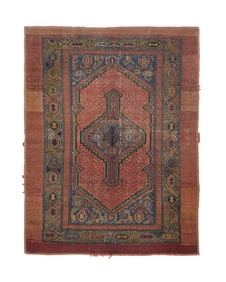 Antique Persian Sarab Rug 2'11" x 3'10" (0.89 x 1.17 M)