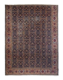 Vintage Persian Tabriz Rug 8'10" x 11'2" (2.69 x 3.40 M)