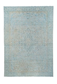 Antique Persian Malayer Rug 4'7" x 6'7" (1.40 x 2.01 M)