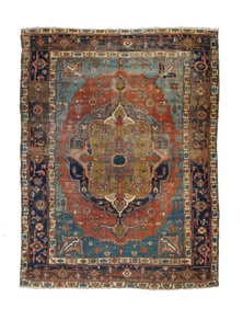 Antique Persian Bakhshayesh Rug 8'11'' x 11'7'' (2.72 x 3.53 M)