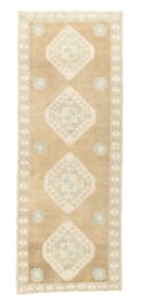 Turkish Oushak Rug 2'8" x 7' (0.81 x 2.13 M)