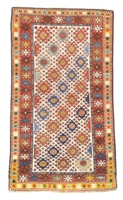 Antique Caucasian Shirvan Rug 2'8" x 4'9" (0.81 x 1.45 M)