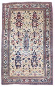 Antique Persian Senneh Rug 4'1" x 6'8" (1.24 x 2.03 M)