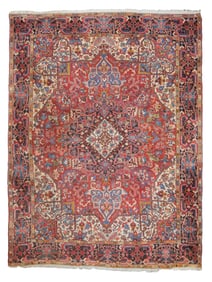 Antique Persian Heriz Rug 9'11" x 13'3" (3.02 x 4.04 M)