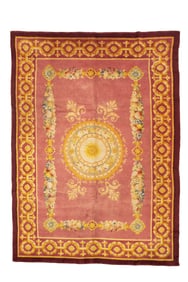 Antique French Savaonerie Rug 8'2" x 10'11" (2.49 x 3.33 M)