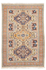 Vintage Ardebil Rug 4'4" x 6'4" (1.32 x 1.93 M)