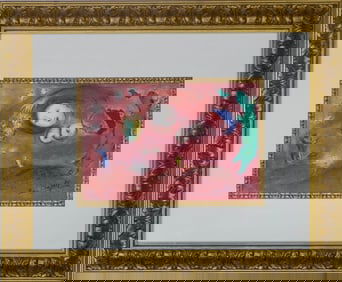 Marc Chagall Springtime In the Meadow fron Daphins and Chloe