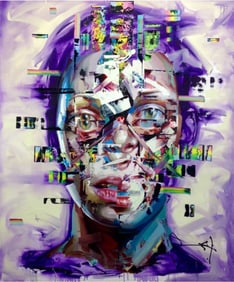 Justin Bower Oil on Canvas