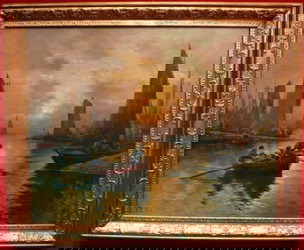 Georges Maroniez (1865 - 1933) - The Return of the Fishermen