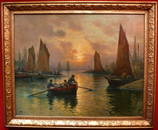 Georges Maroniez (1865 - 1933) - The Return of the Fishermen