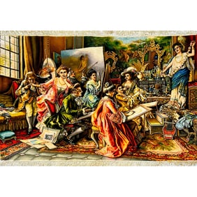 Art Rug 100% Handmade Art School