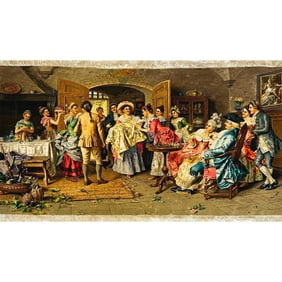 Art Rug 100% Handmade Birth Of Baby