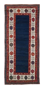 Antique Caucasian Talish Long Rug 3'6" x 8'0" (1.07 x 2.44 M)