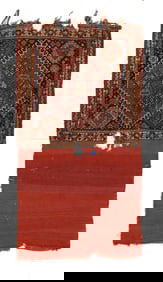 Antique Qashqai Bag Face Rug 2'2" x 4'4" (0.66 x 1.32 M)