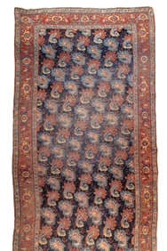 Antique Persian Bidjar Rug 7'1" x 13'7" (2.16 x 4.14 M)