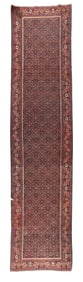 Fine Antique Persian Senneh Long Rug 3'10" x 16'6" (1.17 x 5.03 M)