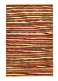 Vintage Persian Gabbeh Rug 4'3" x 6'5' (1.30 x 1.96 M)