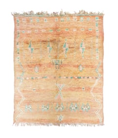 Vintage Morrocan Rug 5'11" x 6'9" (1.80 x 2.06 M)