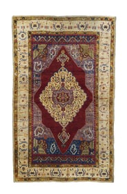 Turkish Anatolian Rug 3'9" x 6'1" (1.14 x 1.85 M)