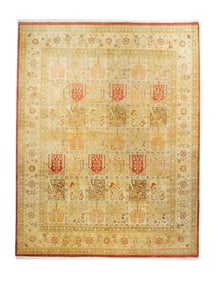 Fine PAK Persian Tabriz Rug 8'2" x 10'3" (2.49 x 3.12 M)
