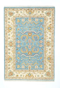 Peshawar Rug 3'4" x 4'10" (1.02 x 1.47 M)