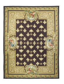 Aubusson Rug 7'11" x 10'2" (2.41 x 3.10 M)