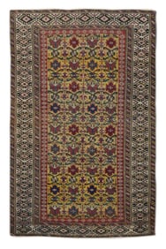 Antique Caucasian Shirvan Rug 3'5" x 5'5" (1.04 x 1.65 M)