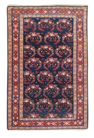 Antique Caucasian Kuba Rug 3'2" x 4'9" (0.97 x 1.45 M)