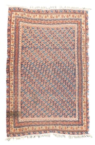 Antique Persian Afshar Rug 4'7" x 6'9" (1.40 x 2.06 M)