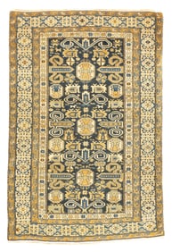 Antique Cacasian Perpedil Rug 3'3" x 4'11" (0.99 x 1.50 M)