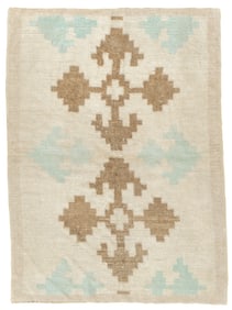 Turkish Oushak Rug 3'10" x 5'3" (1.17 x 1.60 M)